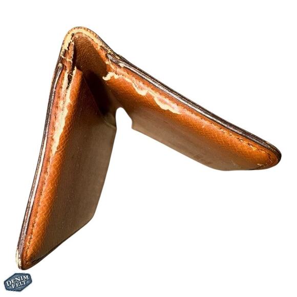 Louis Vuitton Monogram Canvas Bifold Card Holder Wallet – Vintage Slim Wallet - Picture 6 of 7